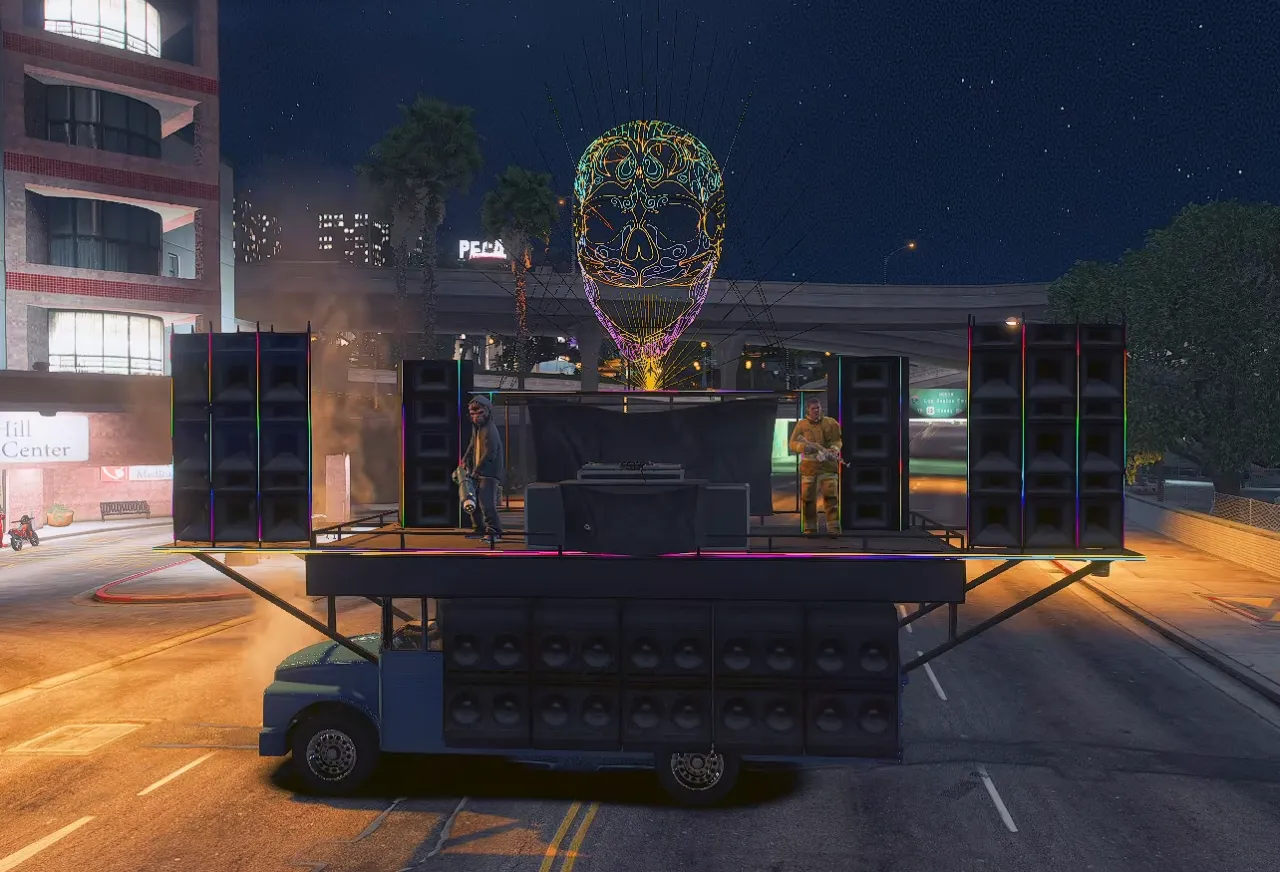 La Purga en las calles de Los Santos